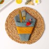 10 Pack Cloth Napkin Double-Layer 100% Cotton Table Dinner Napkins