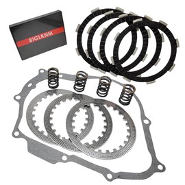 BIGLKNM Clutch Kit Friction Plates & Heavy Duty Springs Gasket Compatible for Honda XR100 XR100R CRF100 CRF100F XR80 XR80R XR80 CRF80F 1987-2013
