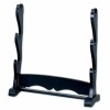 DISPLAY SWORD STAND FOR 3 SWORDS BLACK WOOD INCLUDE INSTALLATION