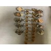 1/4 Turn Fasteners 10 STEEL 5/16” BY .650” 1/4 Quick Turn FLUSH HEAD SELF EJECT Dzus  ,Springs1"