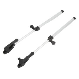 2 Pieces Caravan Window Arms RV Window Support Pole 310-435mm Telescopic Caravan Window Holder Aluminum Alloy for RV Camper Trailer, As shown in the picture