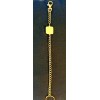 Unbranded 12" GOLD TONE CHAIN * KEY CHAIN * LOBSTER