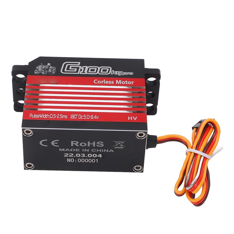 Servo Motor G100 Pro 100KG Metal Steering Arm Torque Digital