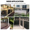 HTWAVE 51 Pack 26" Deck Balusters, Aluminum Balusters for Deck