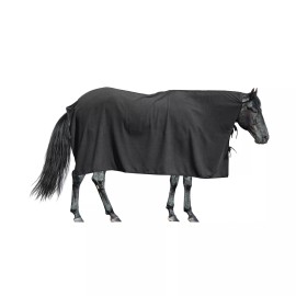 Epic Animal Polar Fleece Horse Cooler Green with Black Trim #PFCGRN
