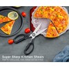 WELLSTAR Kitchen Scissors Multifunctional Meat and Vegetable Scissors for Household