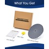 Large Shower Head VMASSTONE 9In High Pressure Showerhead - Tool