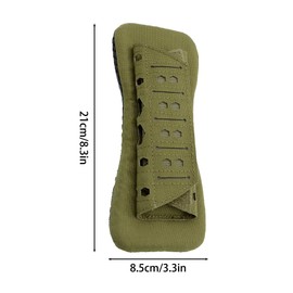MiOYOOW Tactical Vest Shoulder Pads, Breathable Shoulder Strap Pads, Non-Slip Comfort Cushion Pads, Replacement Part Shoulder Pads for Travel Bag, Backpack, Laptop