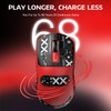 ATTACK SHARK X3PRO 4K/8K Lightweight Wireless Gaming Mouse with Tri-Mode(Wired/2.4GHz/BT),PAW3395