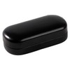 Ron's Optical Hard Black Contact Lens Travel Case with Interior