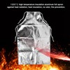 Tiiyee Heat Resistant Apron, 1000°C Fireproof Thermal Insulation Aluminum Foil