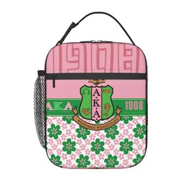 TFFEAY Sorority Lunch Box for Men Women Insulated Small Reusable Portable Travel Picnic Lunch Bags, style-11