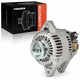 A-Premium Alternator Compatible with Toyota Echo 2000-2005 & Scion xA 2004-2006, 1.5L, 12V 90A 4-Groove Pulley Clockwise, Replace# 2706021020, 2706021140