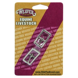 Weaver Leather Nickel Plated Buckle, Nickel Plated, 1"
