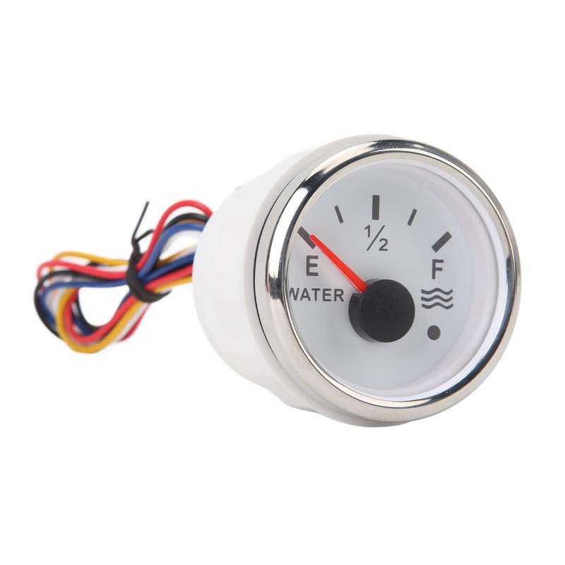 52MM Water Level Gauge E 1/2 F Colorful Backlight 240
