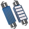 GKmow Pack-2 578 LED Extremely Bright Bulbs, 1.59" 6500K 2835