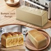 CURTA Commercial Pullman Loaf Pan with Lid 2.2 lb Dough