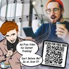 Witty Yeti Ad-Free, Realistic 2x2IN Fake WiFi Rick Roll QR