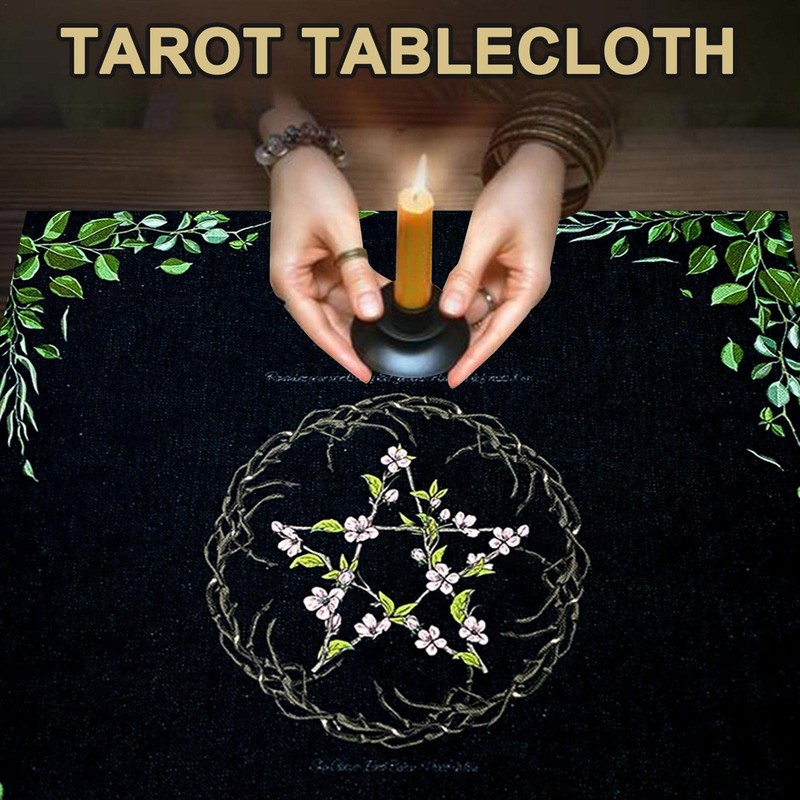 Tarot Card Table Cloth | 60x60CM Mysterious Thickened Oracle Card