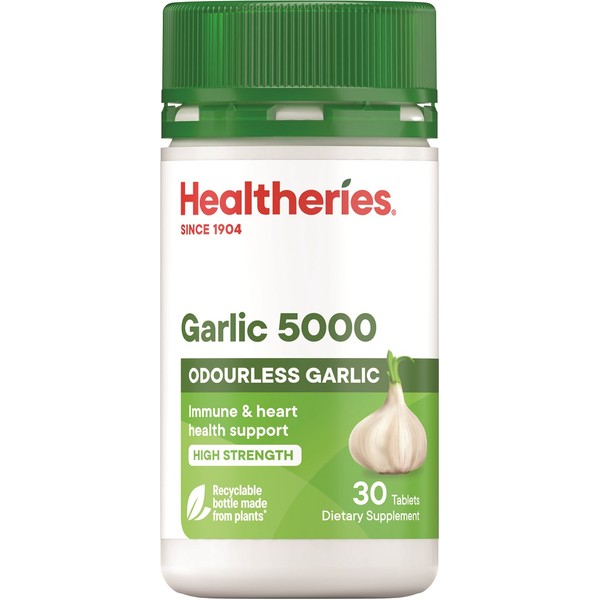 Healtheries Garlic 5000 Tablets 30