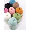 6-Pack 100% Merino Wool Yarn for Knitting and Crochet by