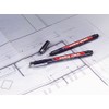 edding 1800 profipen - black - 10 pens - line