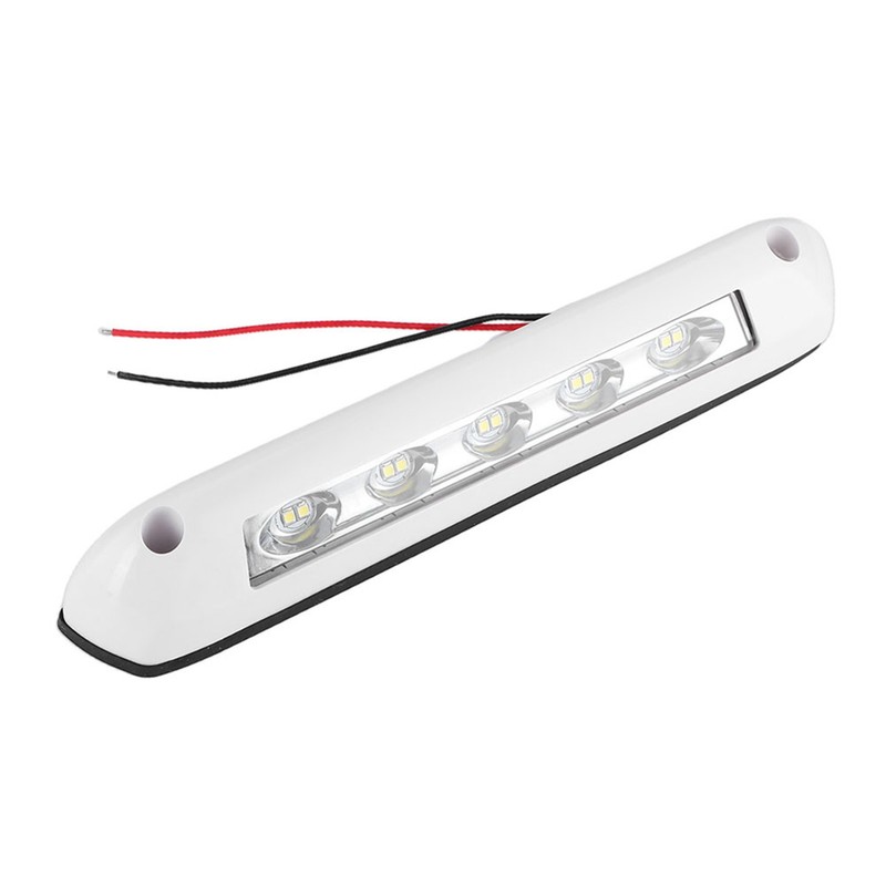 12V/24V RV LED Light Universal 8W Waterproof Awning Porch Lamp