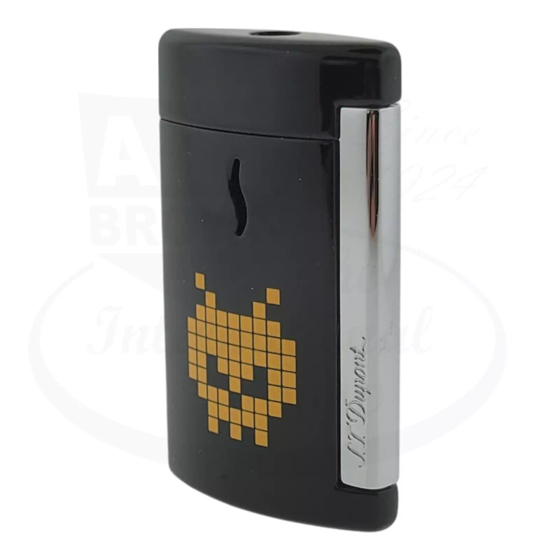 S.T. Dupont Minijet Space Alien Skull Lighter, 010545