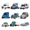 Semi Truck Sun Shade for Windshield and Side Window –
