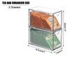IGNPION 2 Layer Tea Organizer Drawer Box , Acrylic Kitchen