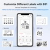 NIIMBOT B31 Label Maker Machine with Tape, 3 Inch Portable