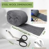 Steel Wool Mice Control - 3 Pack 3'' x 11Ft