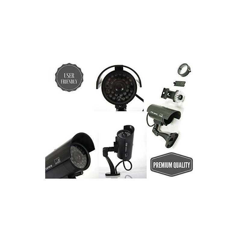 BW Dummy CCTV Camera Dummy Camera Fake Outdoor Indoor Weatherproof