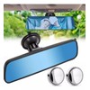 SLNXA Retrovisor para Auto de 160° Gran Angular, Espejo Retrovisor