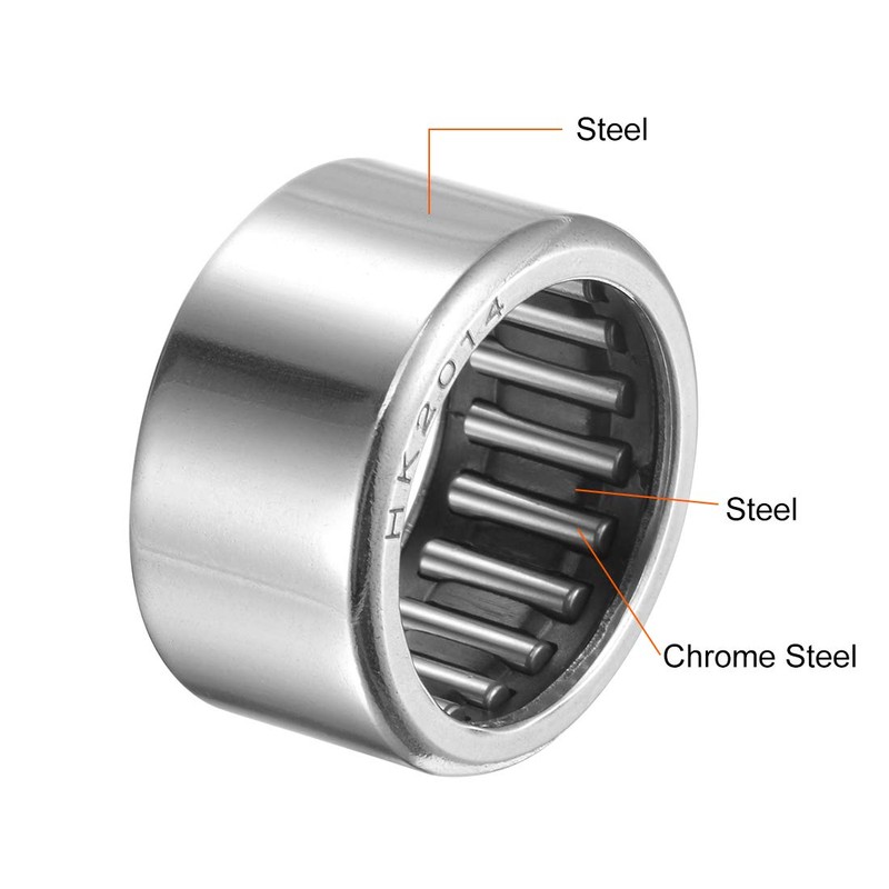 sourcing map HK2014 Needle Bearing 20 mm Bore 26 mm