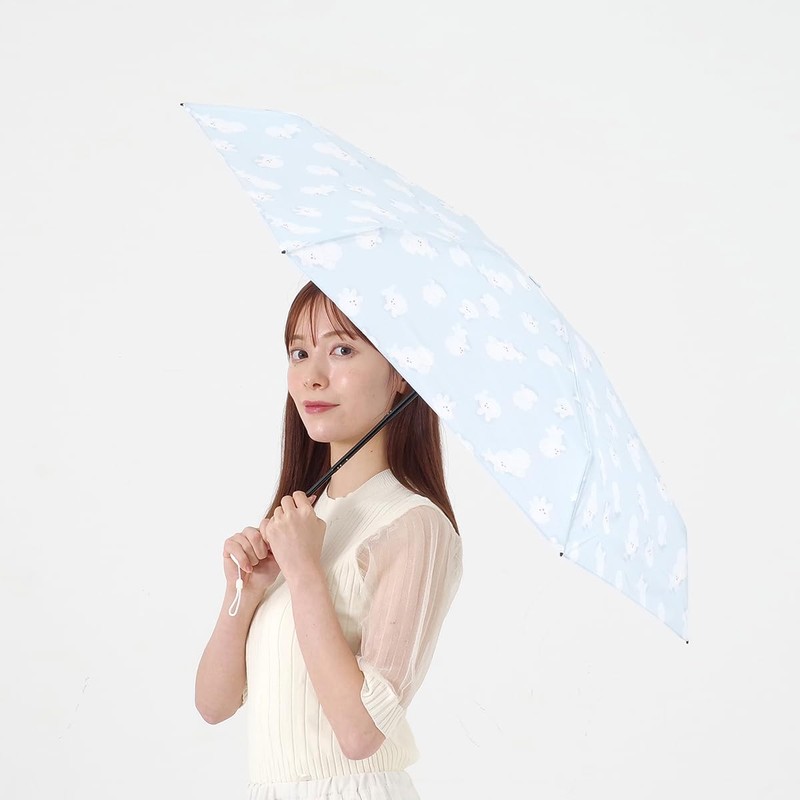 Nifty Colors 1770SX Folding Umbrella, Pokerabichon Frise, 5 Tier Mini