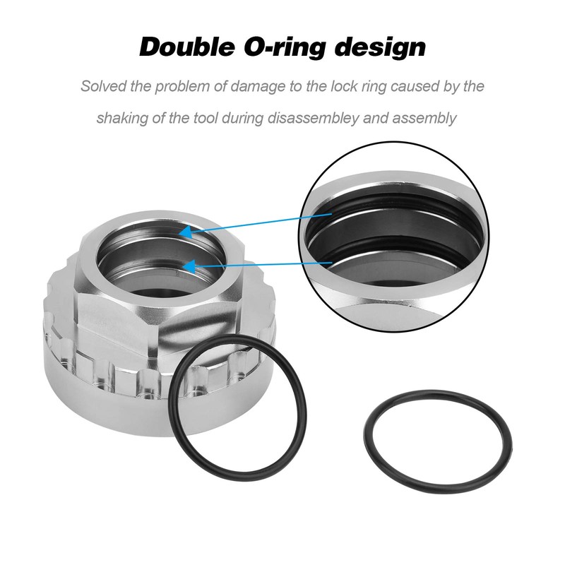 QKURT Chain Wheel Socket,12 Speed Chain Front Chainring Direct Mount