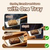 Cream Cheese Smoker Tray, Stainless Steel Smoked Cream Cheese Spatula