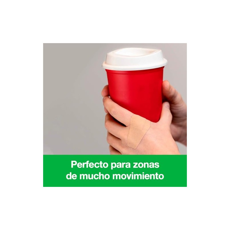 3M Nexcare Venditas Confortables Codo y Rodilla Protección 360°, Color