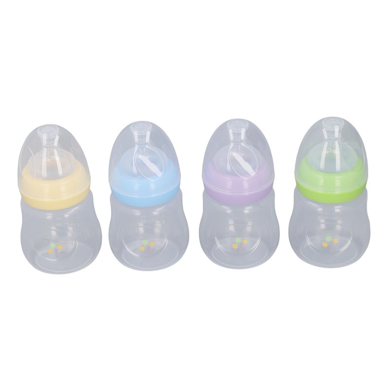 Baby Bottle Gift Set Colorful 6 Oz PP Boys Girls