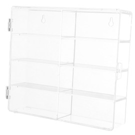Generic Scale Transparent Model Car Display Case with Easy Open Design for Clear Acrylic Showcase Box for Car Storage and Room Decoration