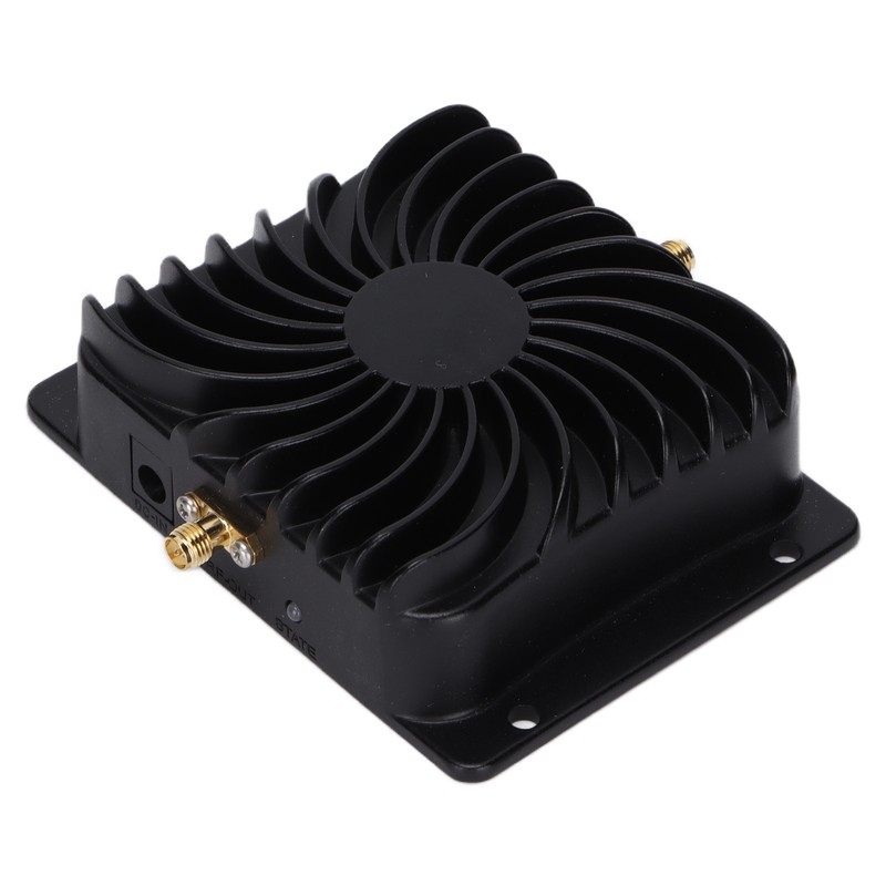 WiFi Range Extender Black Spiral Fan Shaped Wireless Signal Amplifier
