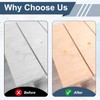 sourcing map 216Pcs Screw Hole Stickers and 200Pcs Screw Cover