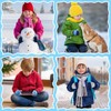 Kiiwah 3 Paia Guanti Invernali a Dita Bambini, Guanti in