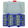 Tivoly Set of 12 Mixed Shape Router Bits Blue XT606470003