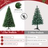 ULICO 4ft Artificial Green Christmas Tree,Premium Spruce Xmas Tree with
