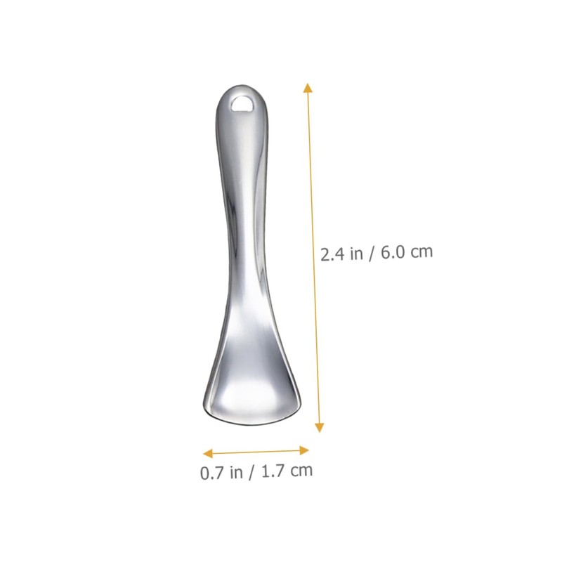 WOONEKY Cosmetic Spatulas for Women Makeup Mask Spoons Mini Eye