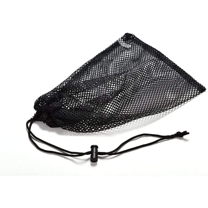 Durable Nylon Mesh Drawstring Bag - Equipment Storage Ditty With