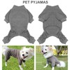 HuaLiSiJi Dog Pyjamas Cotton Pyjamas for Dogs, Elastic and Take