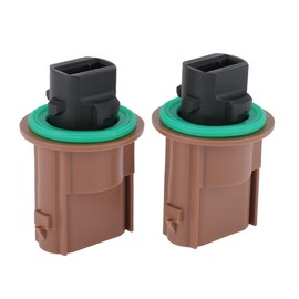 INFINAUTO 2pcs Turn Signal Socket Connector Kit for Jeep Grand Cherokee 2012-2017 Replace 68236108AE Headlights Front